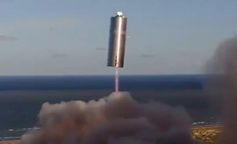'Mars gemisi' prototipi 150 metrelik deneme uçuşunda başarılı