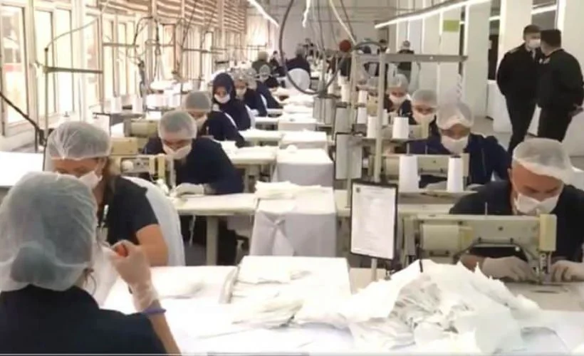 Milli Savunma Bakanlığı 80 milyonu geçik maske imal etti