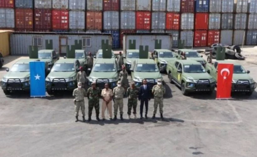 MSB tarafından Somali'ye 12 arazi aracı teslim edildi