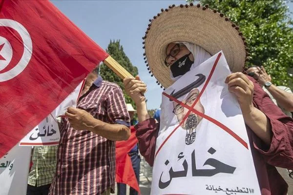 Nahda Hareketi, Tunus'ta İsrail ile normalleşme adımına verilen tepkiden memnun