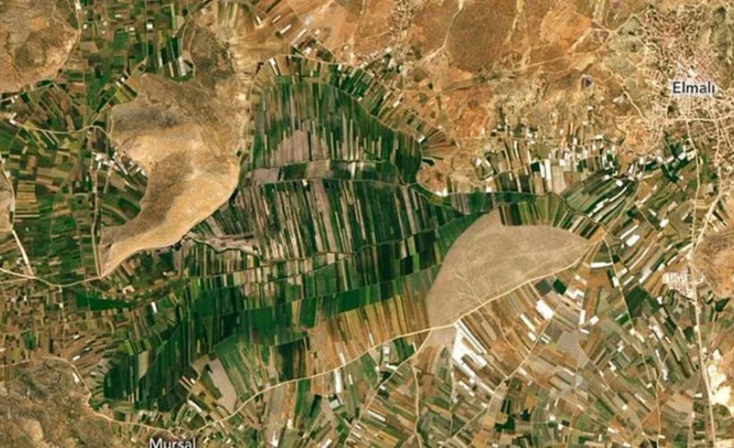 NASA'dan Antalya'daki tarım arazilerinin paylaşımı