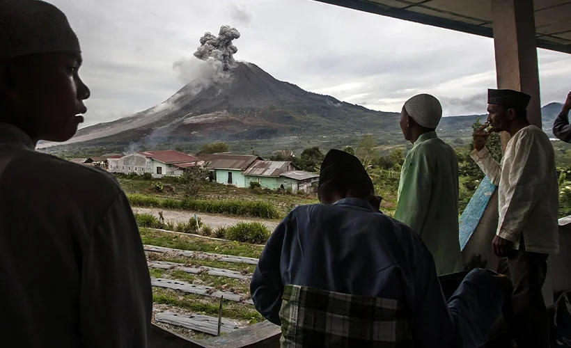 Neden herkes Sinabung'dan korkmuyor?