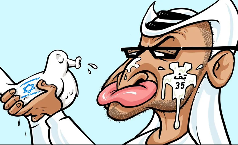 Normalleşme karşıtı karikatür çizdiği için gözaltına alındı