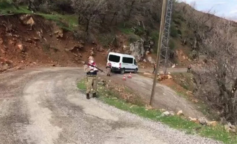 Siirt'te bir köy karantina altında