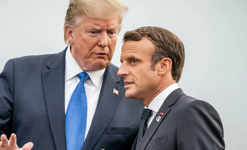 Trump ve Macron, Doğu Akdeniz'deki gelişmeleri görüştü