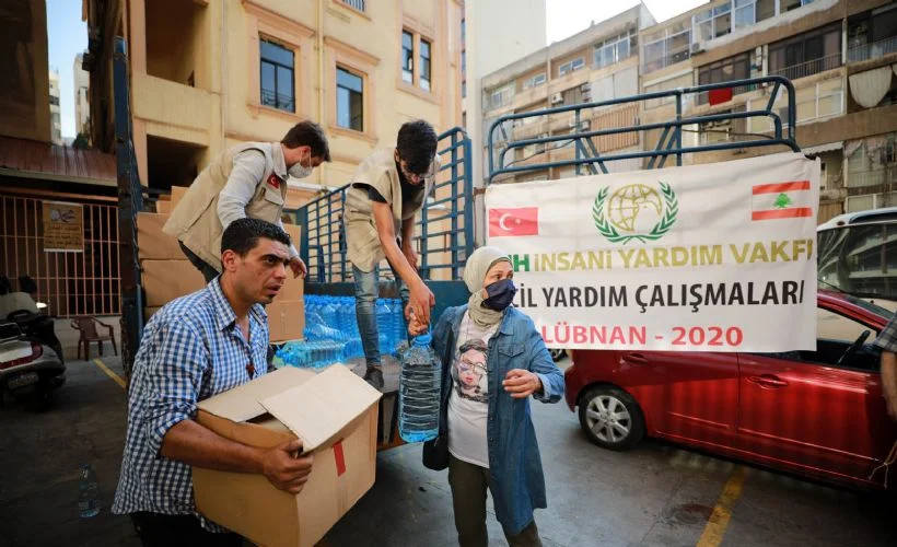 Türkiye'den Lübnan'a yardım seferberliği