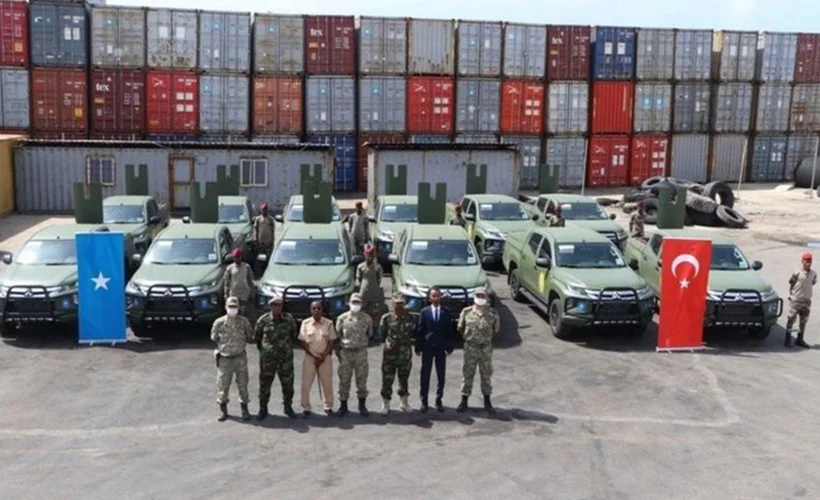 Türkiye'den, Somali'ye zırhlı askeri araç desteği