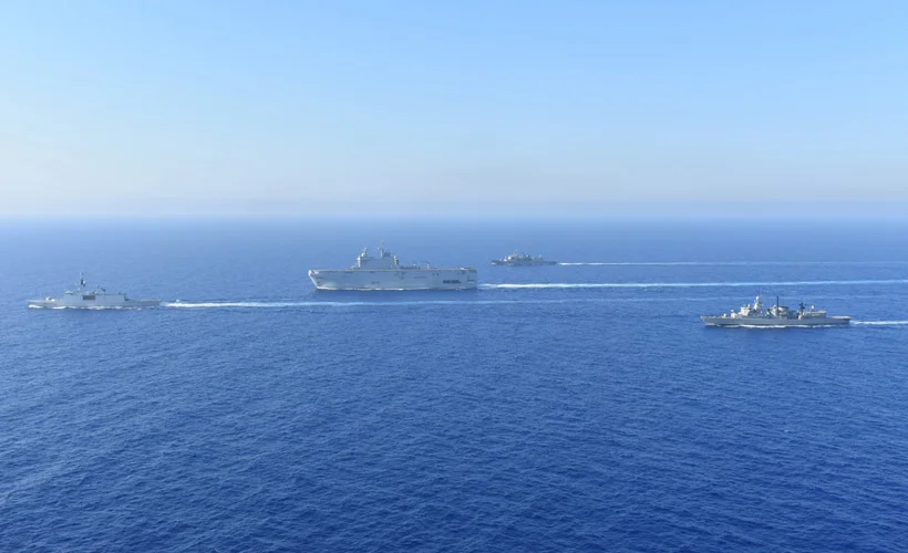 Yunanistan, Güney Kıbrıs, İtalya ve Fransa'dan Doğu Akdeniz'de ortak tatbikat