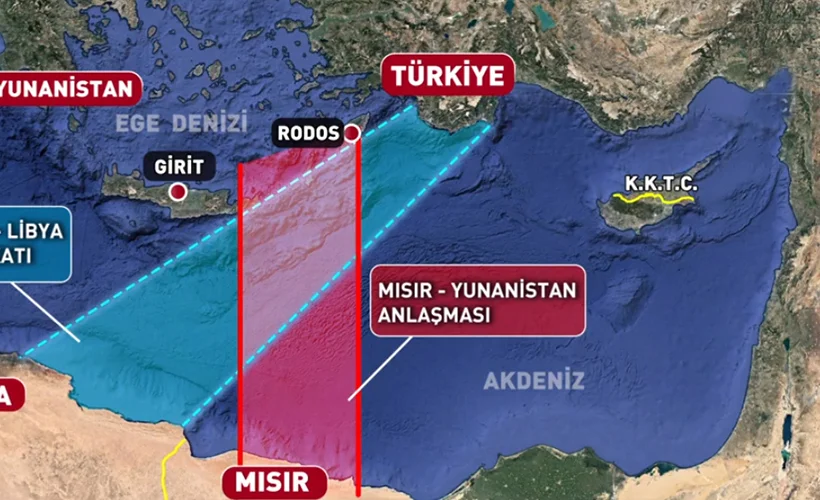 'Yunanistan-Mısır arasındaki deniz anlaşması yok hükmünde'