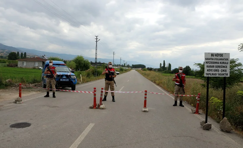 Adıyaman'da 50 ev karantinaya alındı
