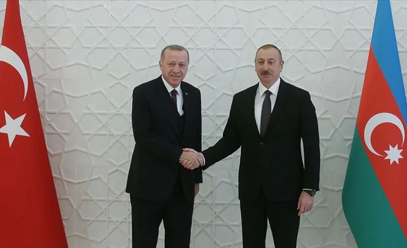 Aliyev'den Erdoğan'a teşekkür