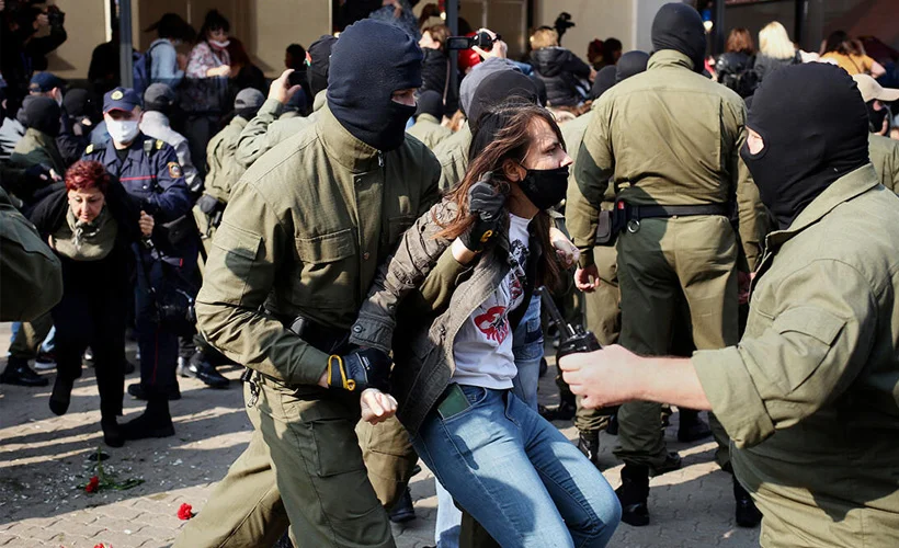 Belarus'ta protestolar devam ediyor: 250 gösterici gözaltına alındı