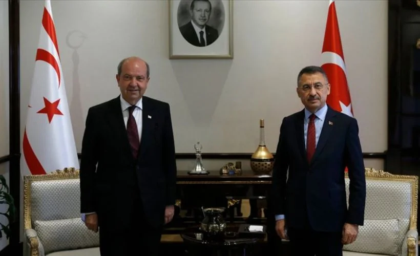 Cumhurbaşkanı Yardımcısı Oktay, KKTC Başbakanı Tatar ile görüşecek