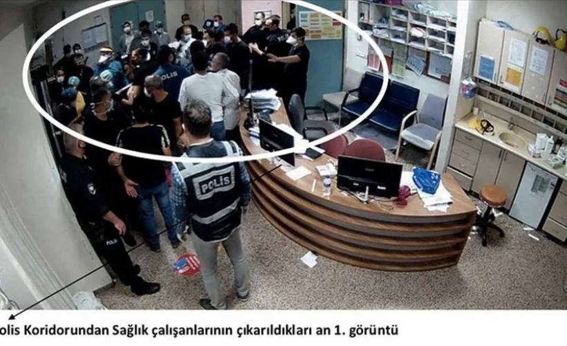 Hastanedeki şiddete ilişkin yeni fotoğraflar ortaya çıktı