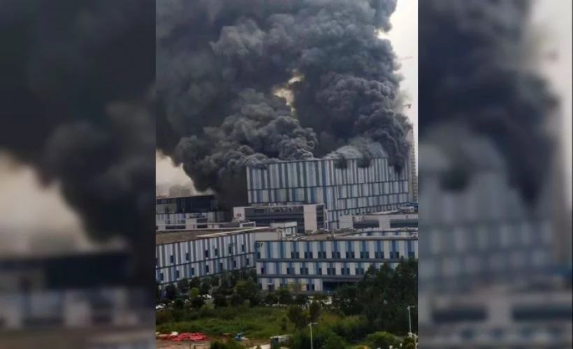 Huawei laboratuvar merkezinde yangın