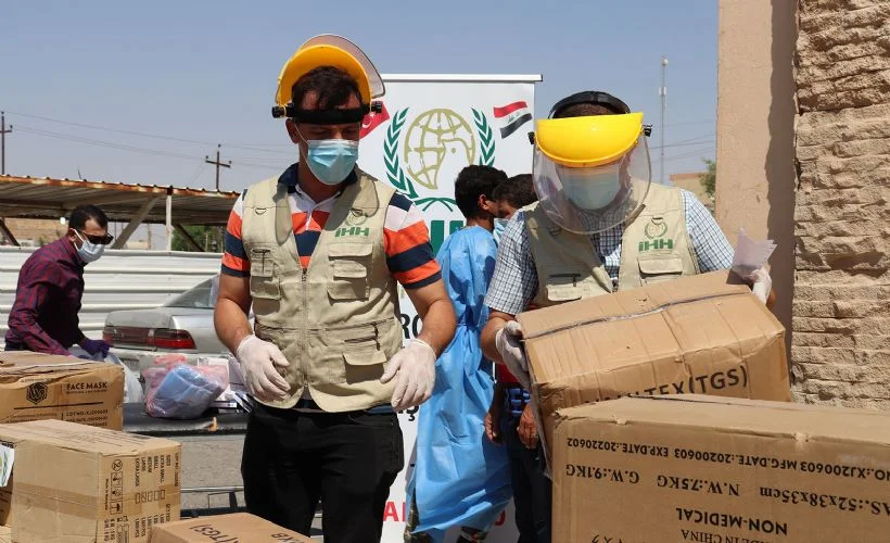 İHH'dan Irak'a koronavirüs yardımı