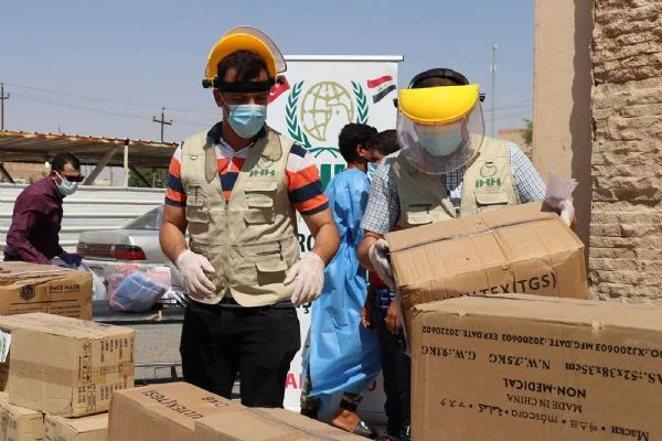 İHH'dan Irak'a koronavirüs yardımı