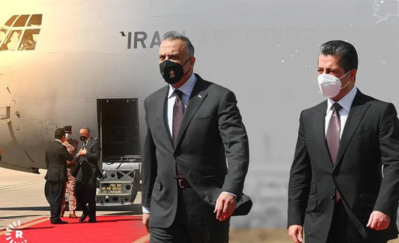 Irak Başbakanı Kazımi, Erbil'de
