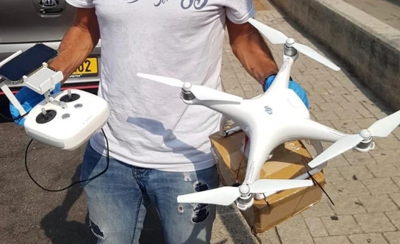 İsrail'de drone ile uyuşturucu dağıtıldı!