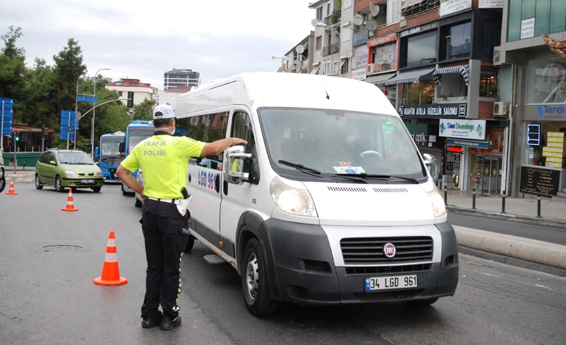 İstanbul'da okul servislerine denetim