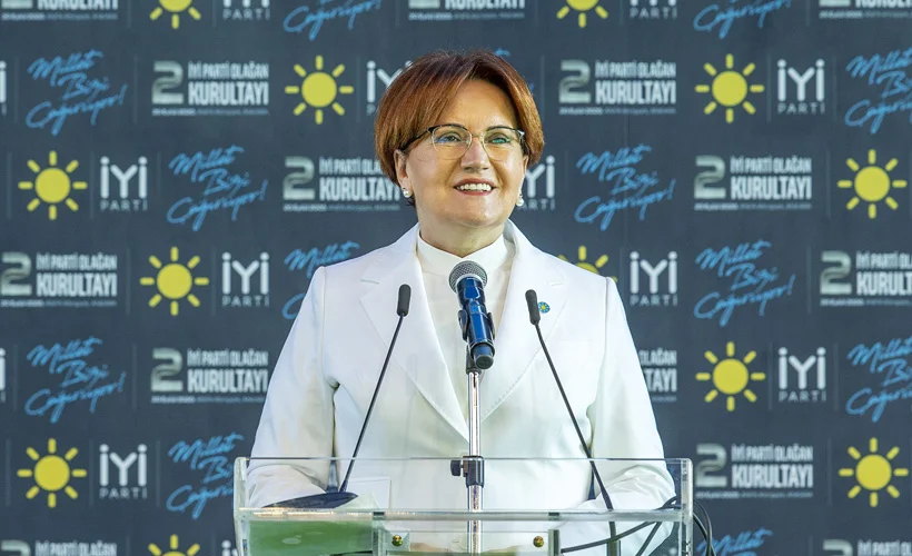 İYİ Parti Genel Başkanlığına yeniden Akşener seçildi