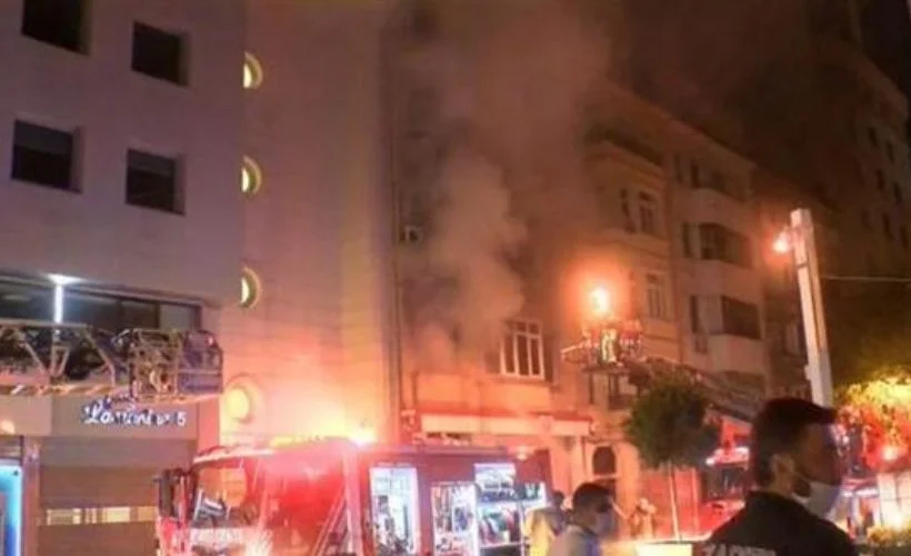 Kırgızistan'ın İstanbul Başkonsolosluğu'nda yangın alarmı!