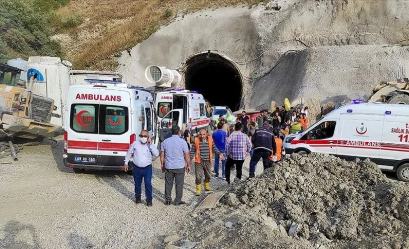 Kop Dağı Tüneli inşaatında patlama