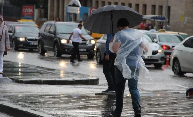 Meteorolojiden sağanak yağış uyarısı