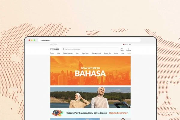 Modanisa artık 6 dilde: Selamat Datang Bahasa