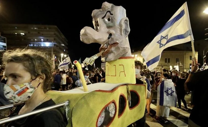 Netanyahu karşıtı gösteriler tüm hızıyla sürüyor