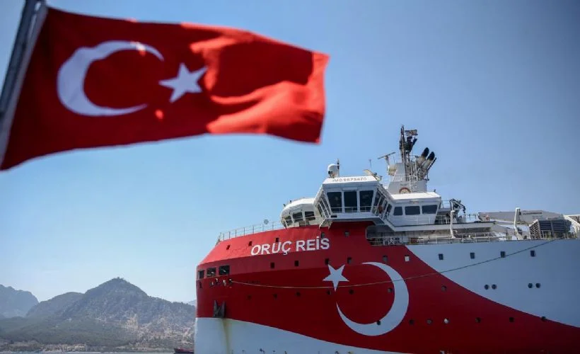 Oruç Reis Antalya Limanı'ndan çıkış yaptı