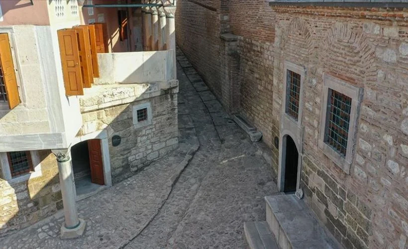 Topkapı Sarayı'nın kapalı bölümlerinden 'At Rampası' ziyarete açıldı