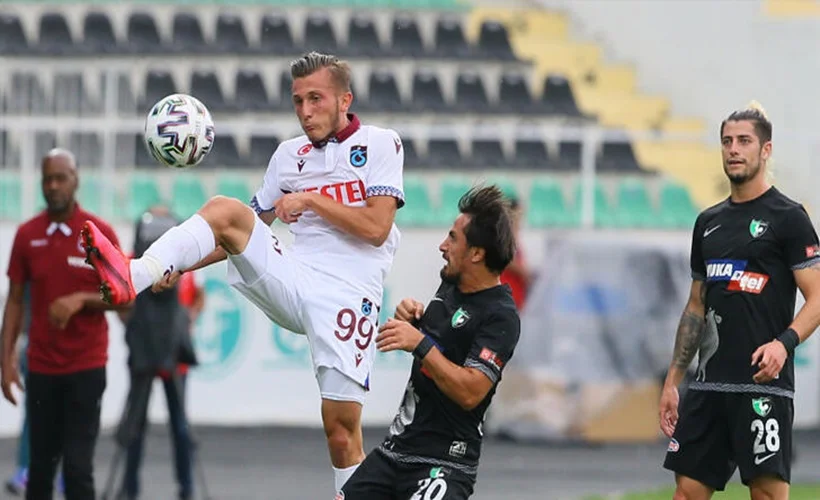 Trabzon, Denizli'de puan kaybetti