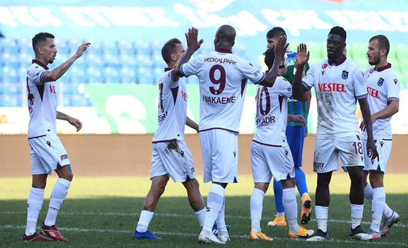Trabzonspor: 4 Çaykur Rizespor: 3