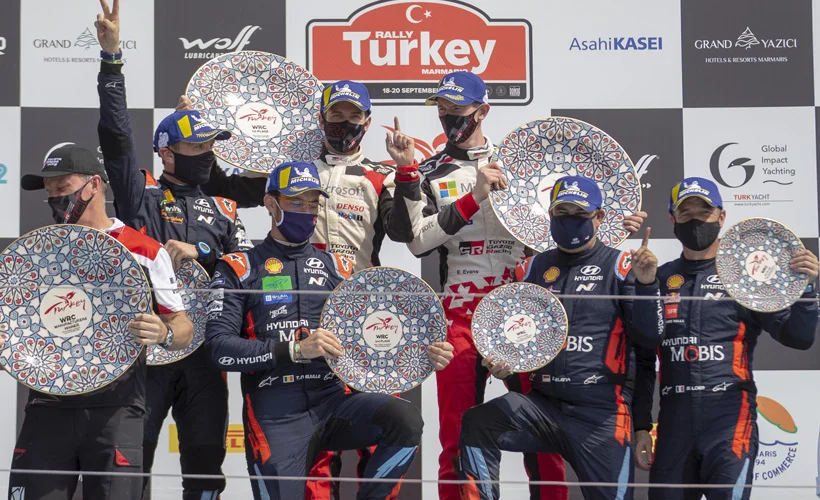 Türkiye Rallisi'nin galibi belli oldu