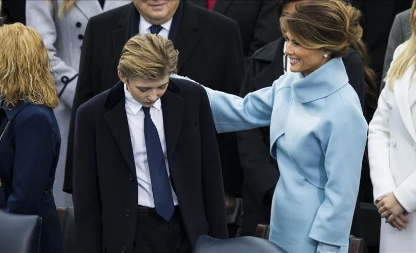 ABD Başkanı Trump'ın oğlu Barron da Kovid-19'a yakalanmış