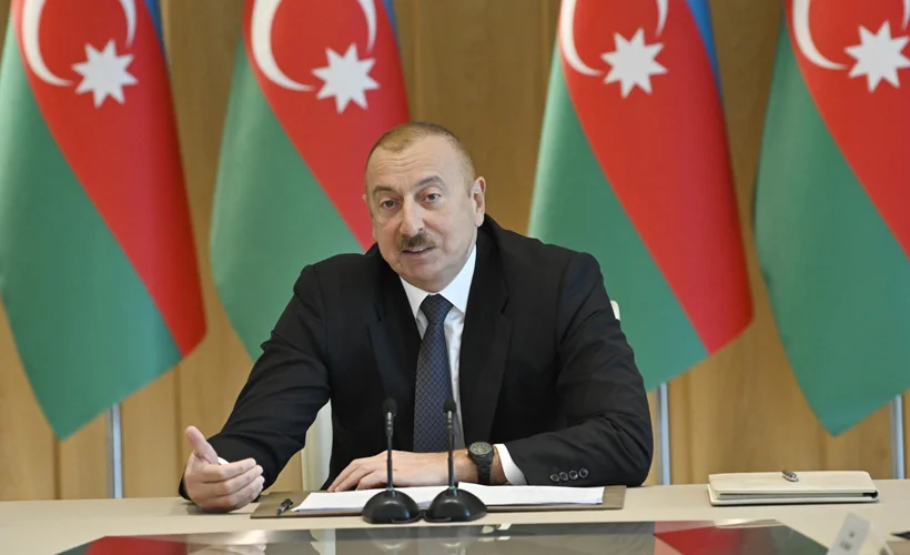 Aliyev: Ateşkes isteyenler Ermenistan'a silahlar gönderiyor