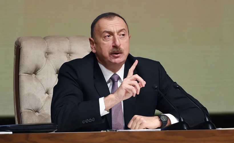Aliyev duyurdu: Karabağ'ın İran sınırı tamamen kurtarıldı