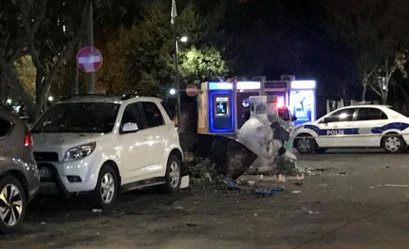 Ataşehir'de çöp konteynerinde patlama