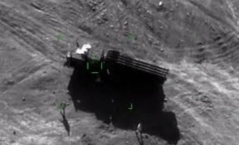 Azerbaycan Savunma Bakanlığı: Berde'yi vuran Smerch sistemi imha edildi