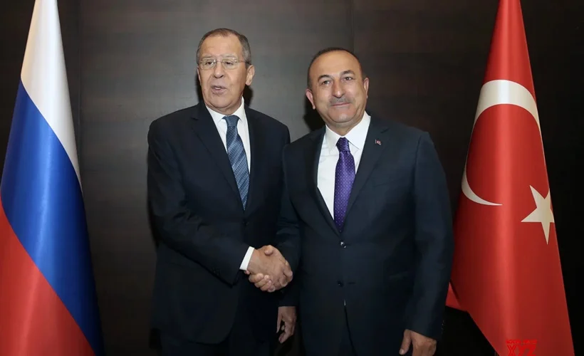 Bakan Çavuşoğlu, Rus mevkidaşı Lavrov ile görüştü