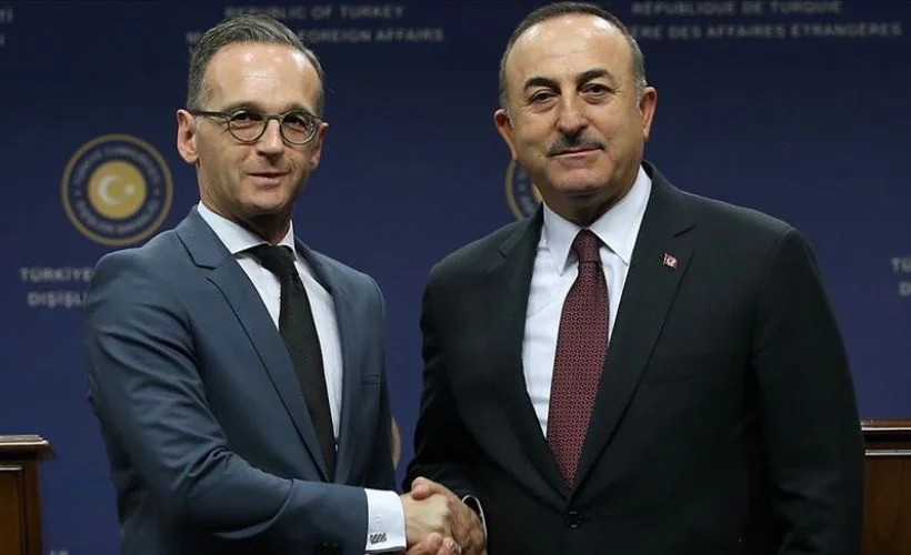 Çavuşoğlu, Alman mevkidaşı Maas ile görüştü