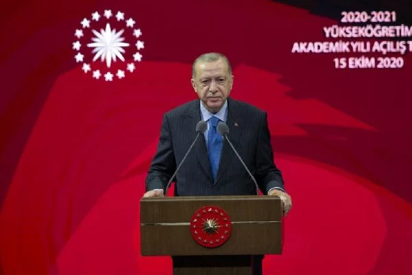Cumhurbaşkanı Erdoğan: En kısa sürede yüz yüze eğitimi başlatmayı hedefliyoruz