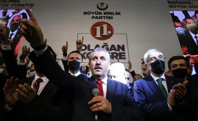 Destici, BBP Genel Başkanlığına yeniden seçildi
