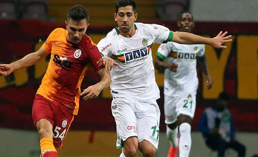 Galatasaray'a Alanya çelmesi