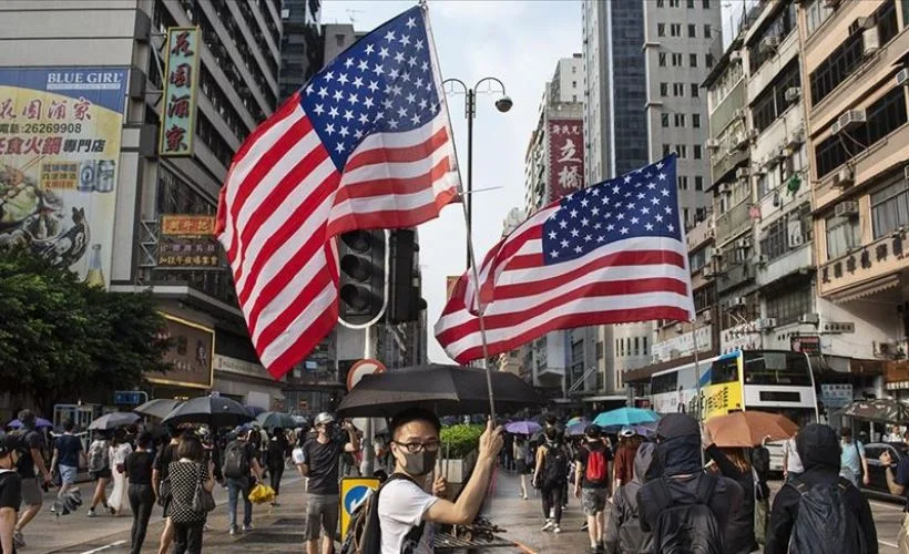 Hong Kong'tan ABD'ye tepki