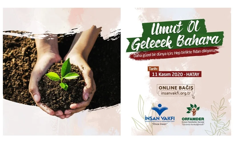 İnsan Vakfından "Umut Ol Gelecek Bahara" kampanyası