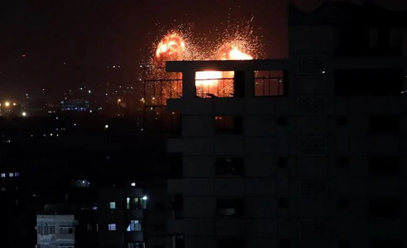 İsrail'den Gazze'ye hava saldırısı