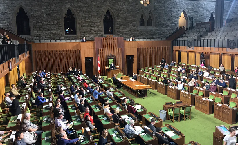 Kanada Federal Parlamentosunda bir ilk