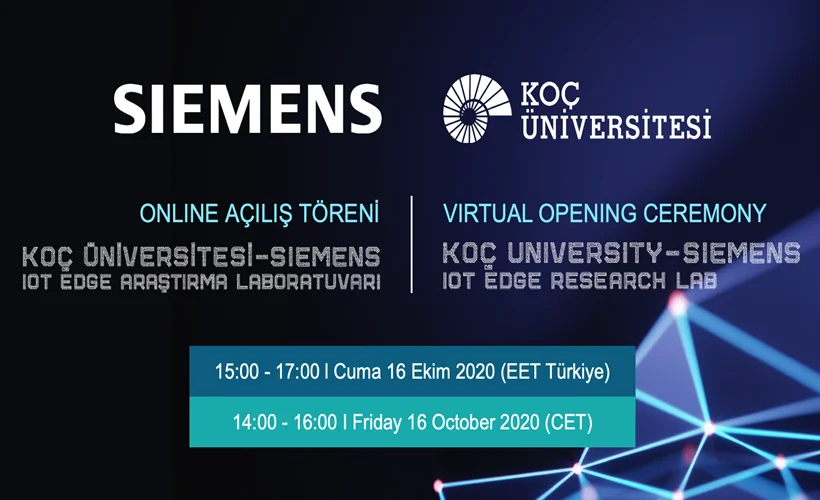 Koç Üniversitesi ile Siemens Türkiye'den dijital iş birliği